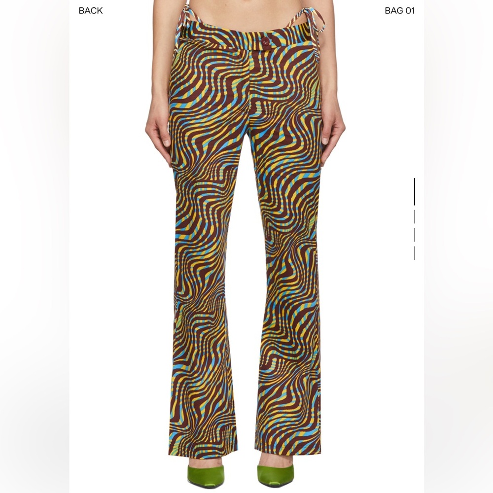 Gimaguas Brown Swirly Pants